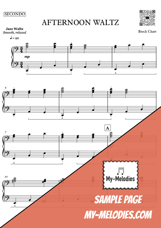 Afternoon Waltz | Jazz Duet for Student and Teacher (Primer)