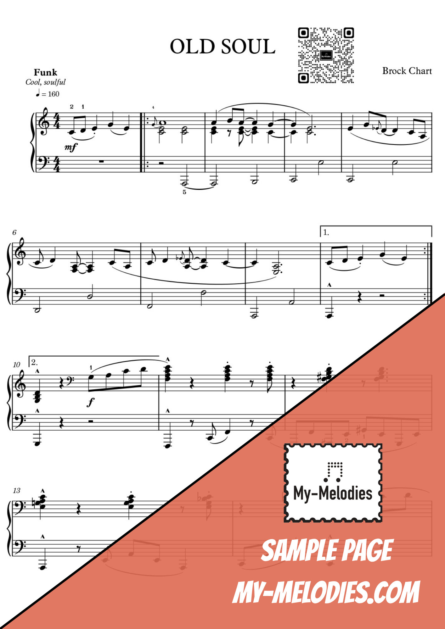 Old Soul | Jazz Piece for Solo Piano (Intermediate)