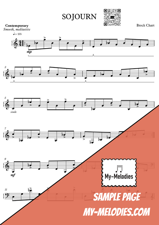 Sojourn | Contemporary Piece for Solo Piano (Late Intermediate)