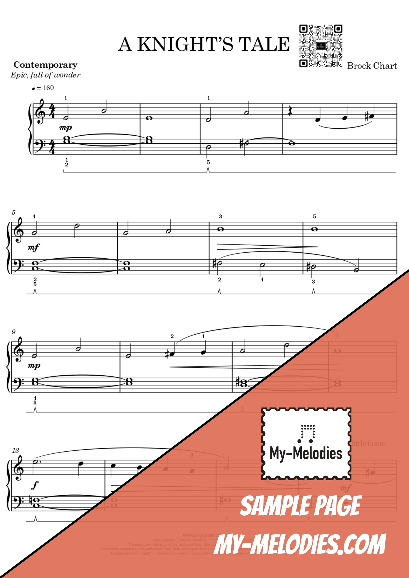 A Knight's Tale | Contemporary Piece for Solo Piano (Early Intermediate)