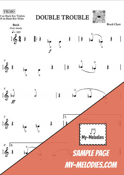 Double Trouble | Rock Duet for Two Students (Primer)