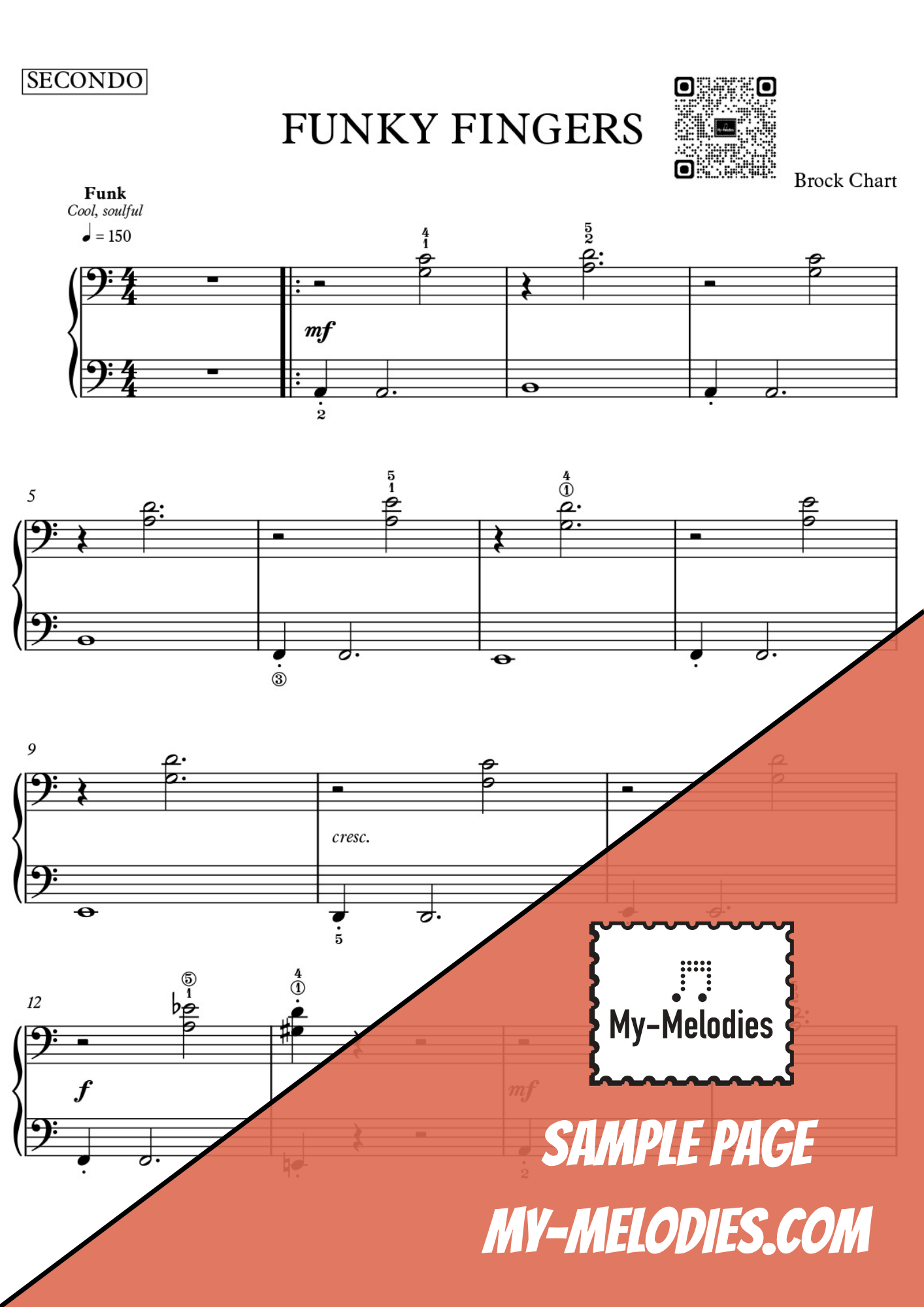 Funky Fingers | Jazz Duet for Two Students (Late Elementary)