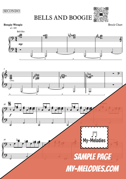 Bells and Boogie | Jazz Christmas Duet for Student and Teacher (Elementary)