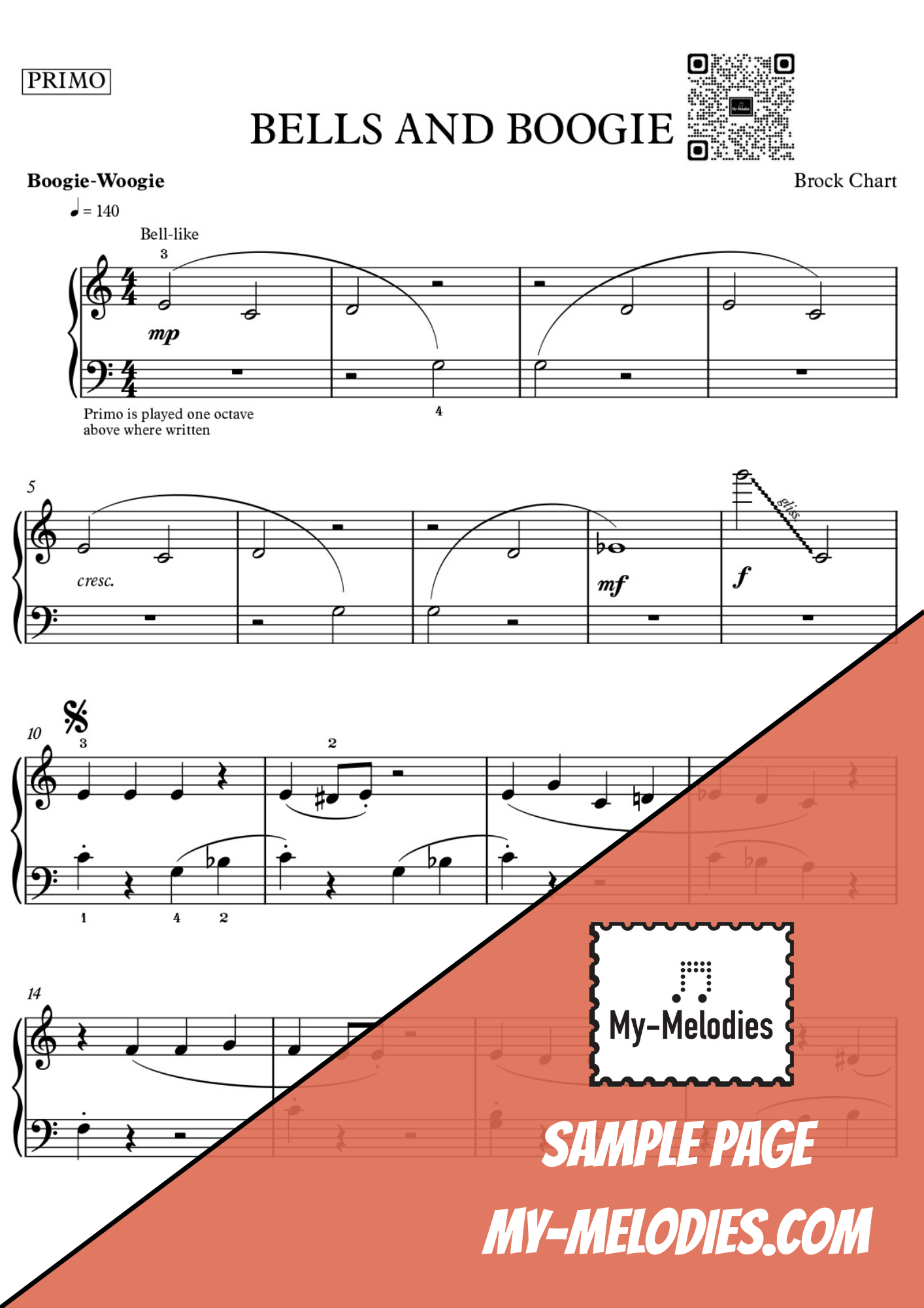 Bells and Boogie | Jazz Christmas Duet for Student and Teacher (Elementary)