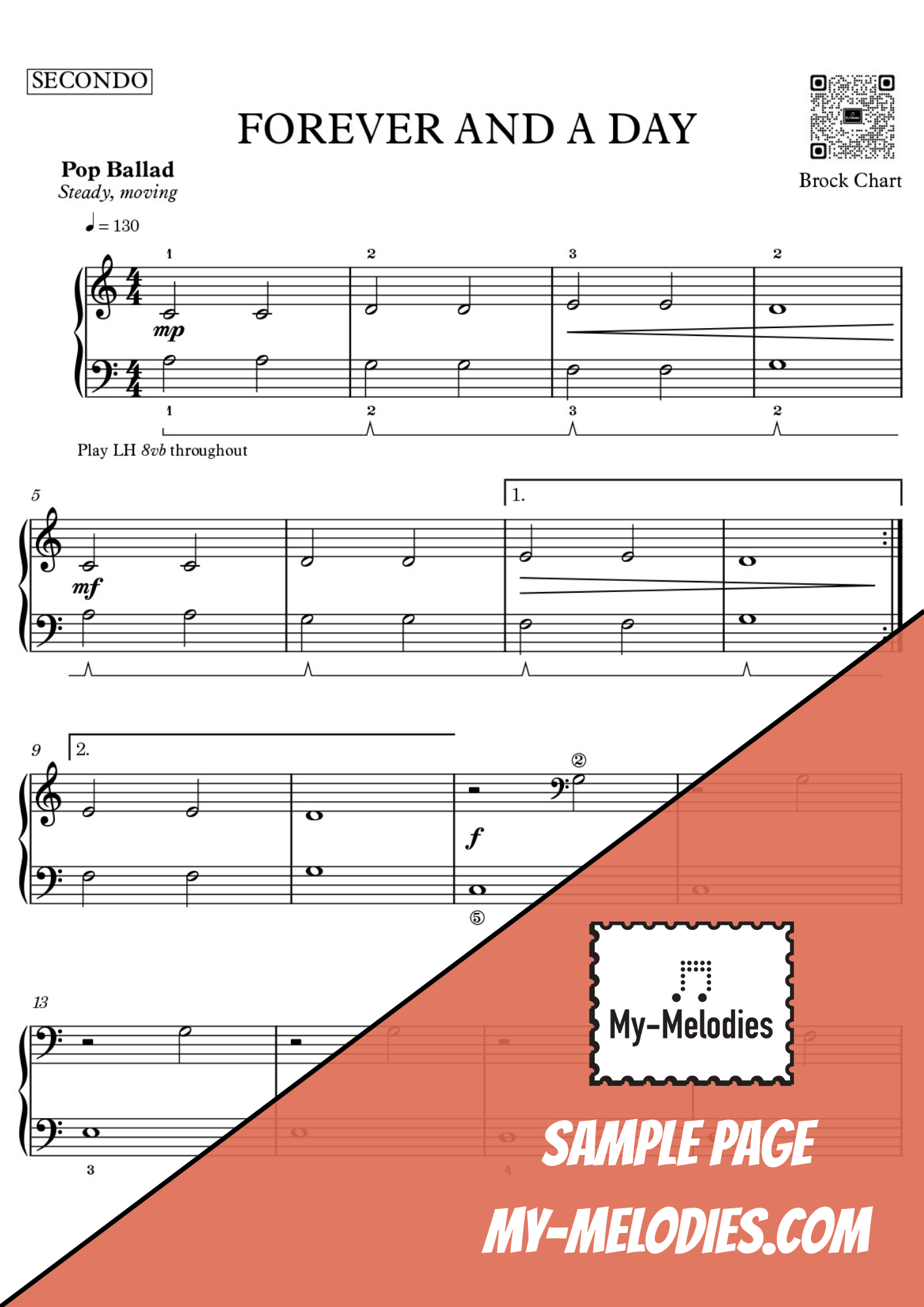 Forever and a Day | Pop Duet for Two Students (Elementary)