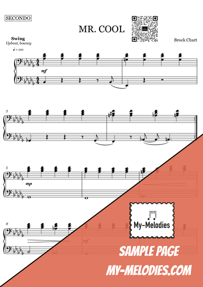 Mr. Cool | Jazz Duet for Student and Teacher (Elementary)