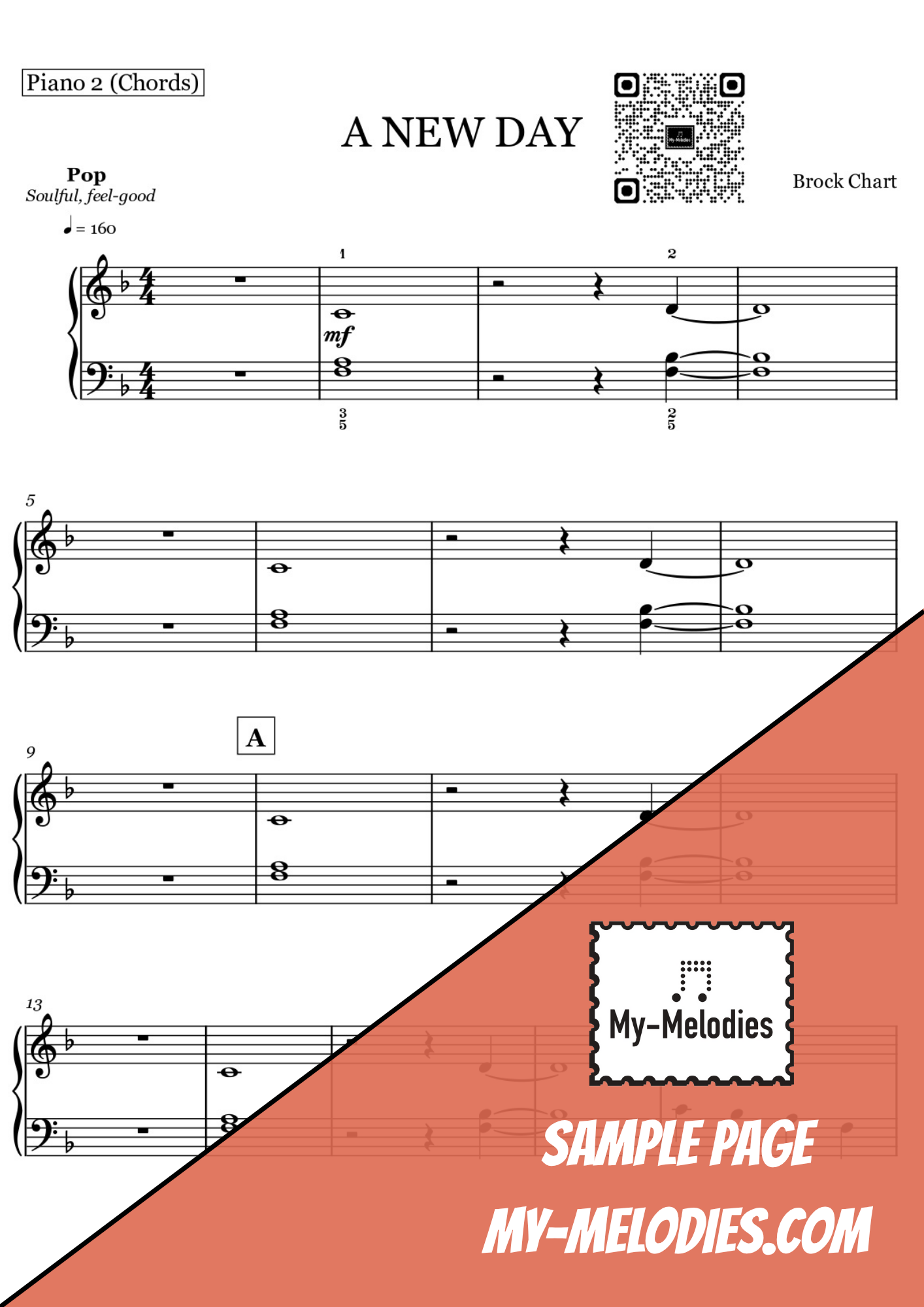 A New Day | Pop Piece for 3-Part Piano Ensemble (Late Elementary)