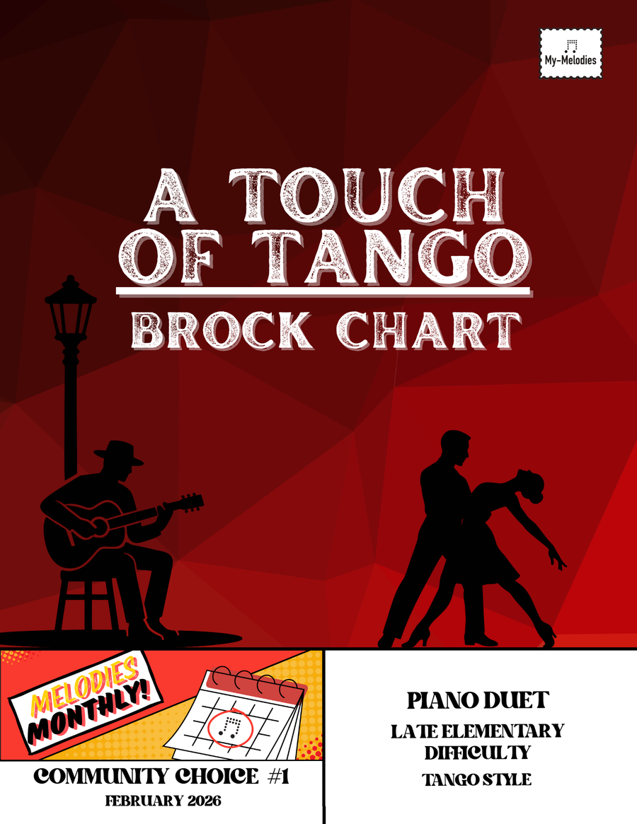 A Touch of Tango | Duet for Two Students in a Tango Style (Late Elementary)
