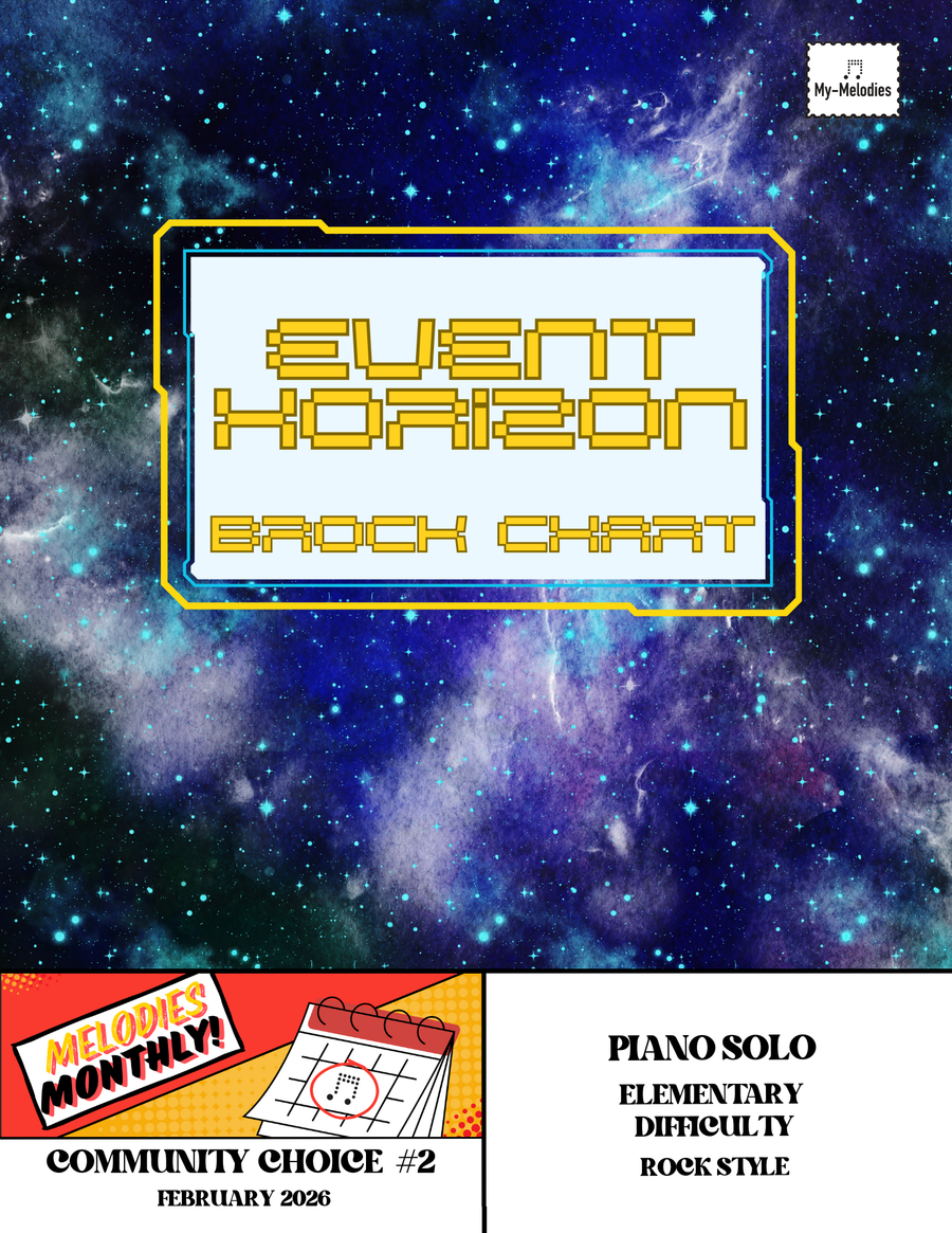 Event Horizon | Alt Rock Piece for Solo Piano (Elementary)