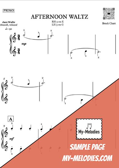Afternoon Waltz | Jazz Duet for Student and Teacher (Primer)