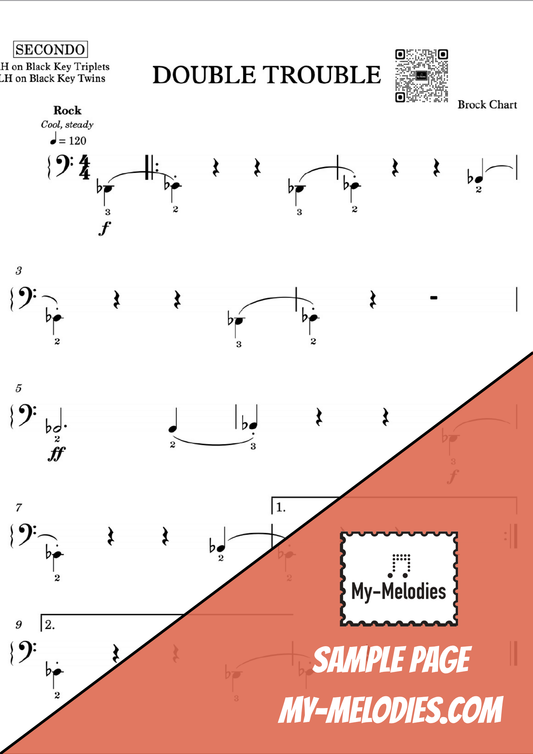 Double Trouble | Rock Duet for Two Students (Primer)