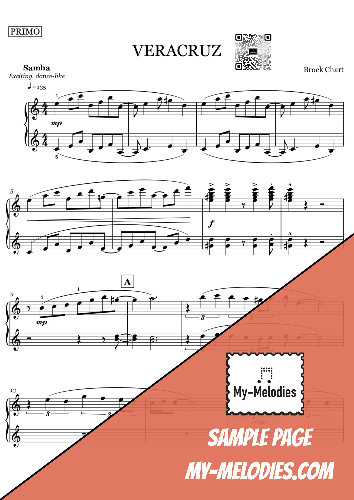 Veracruz | Latin Jazz Duet for Two Students (Intermediate)