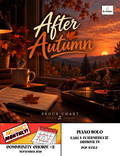 After Autumn | Pop Piece for Solo Piano (Early Intermediate)