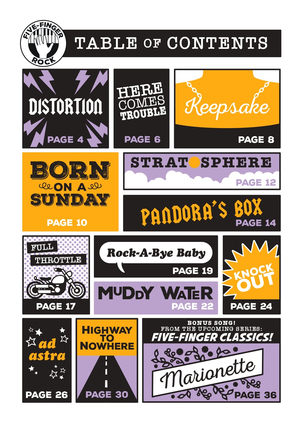 Five-Finger Rock! Book 1 (2nd Edition)