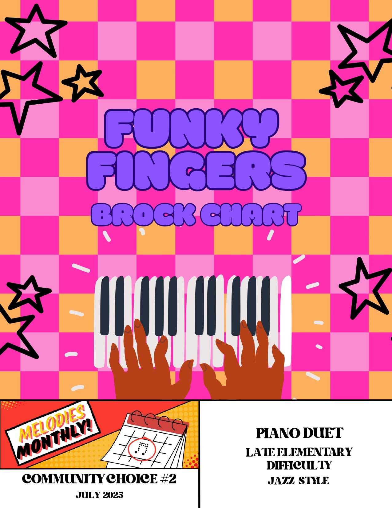 Funky Fingers | Jazz Duet for Two Students (Late Elementary)