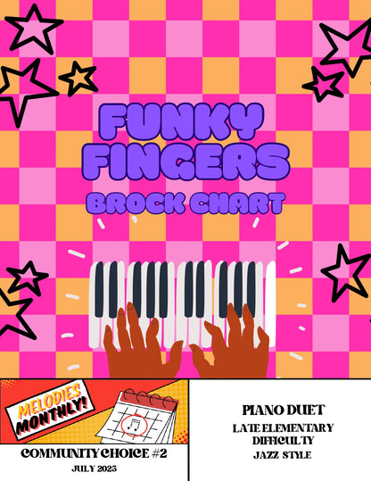 Funky Fingers | Jazz Duet for Two Students (Late Elementary)