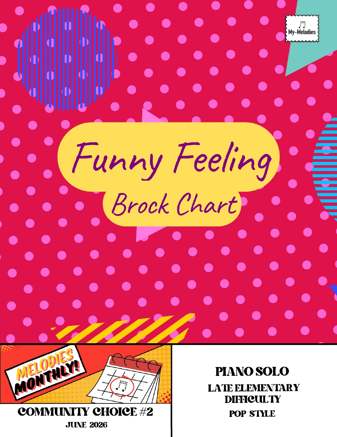 Funny Feeling | Pop Piece for Solo Piano (Late Elementary)