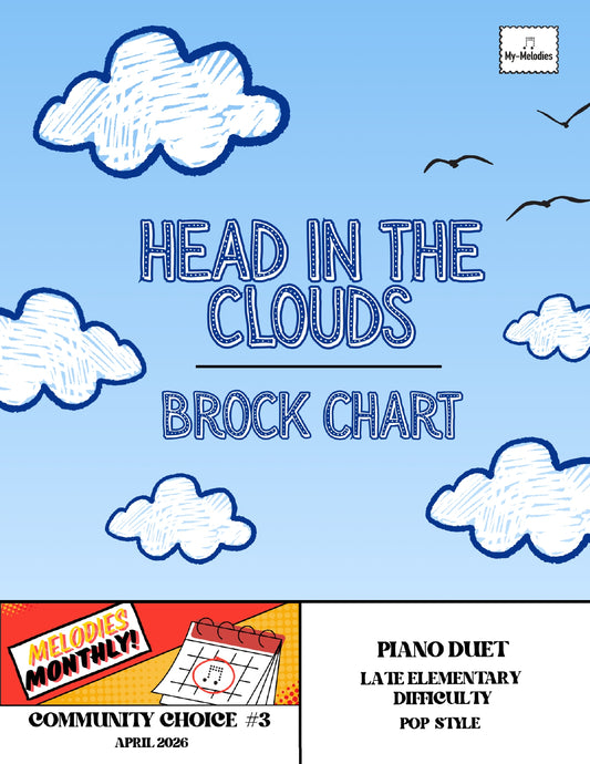 Head in the Clouds | Duet for Two Students in a Pop Style (Late Elementary)