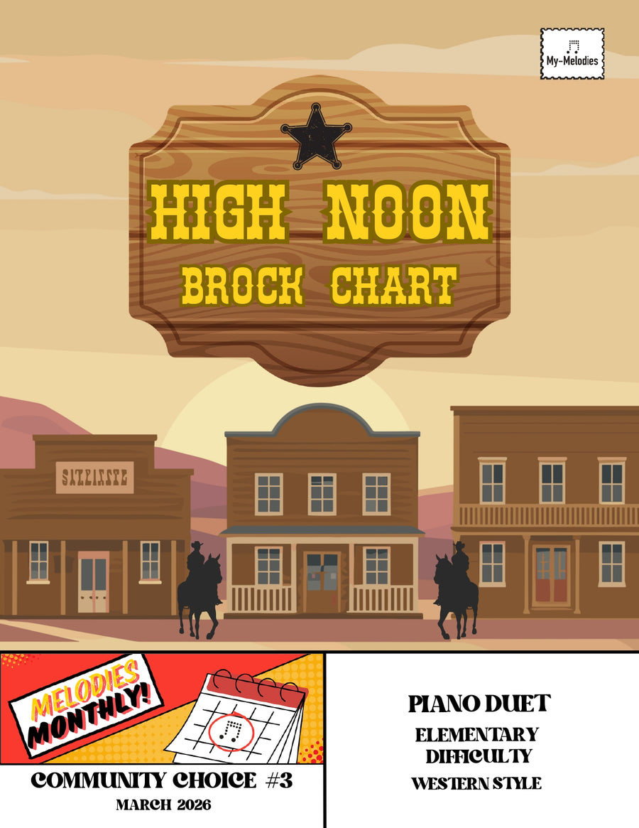 High Noon | Duet for Two Students in a Western Style (Elementary)