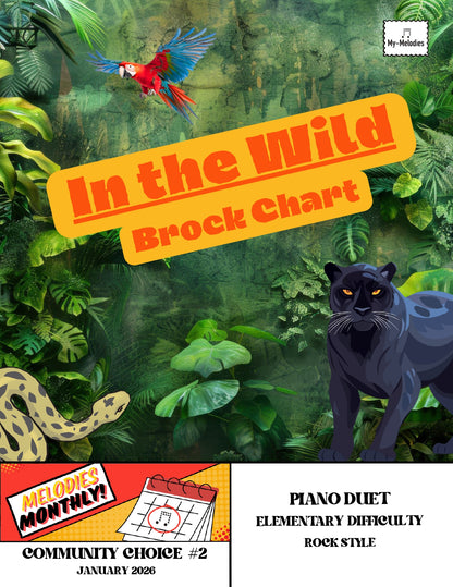 In the Wild | Rock Duet for Two Students (Elementary-Late Elementary)