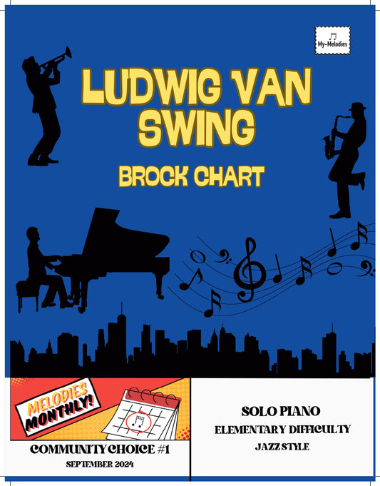 Ludwig van Swing | Jazz Piece for Solo Piano (Elementary)