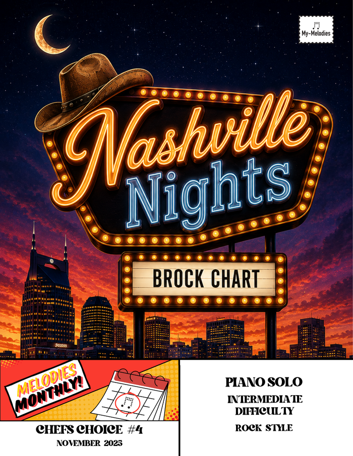Nashville Nights sheet music by Brock Chart