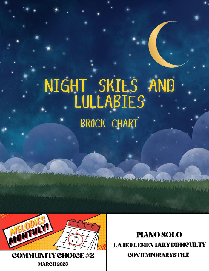Night Skies and Lullabies sheet music by Brock Chart