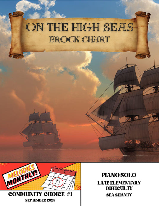 On the High Seas | Sea Shanty for Solo Piano (Late Elementary)