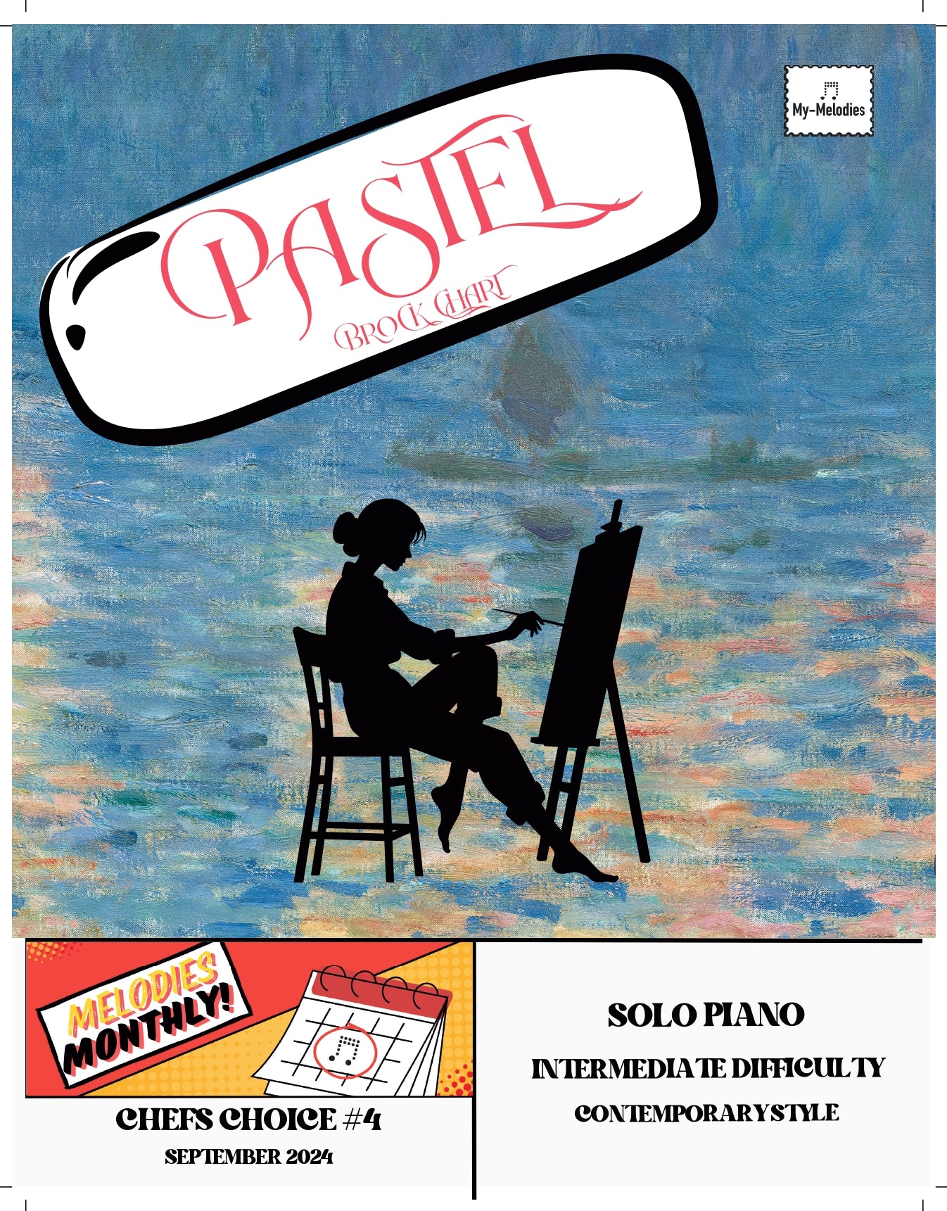Pastel | Impressionistic Piece for Solo Piano (Intermediate)