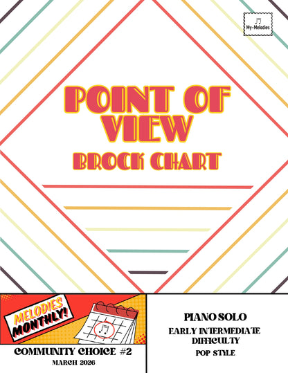 Point of View | Pop Piece for Solo Piano (Early Intermediate)