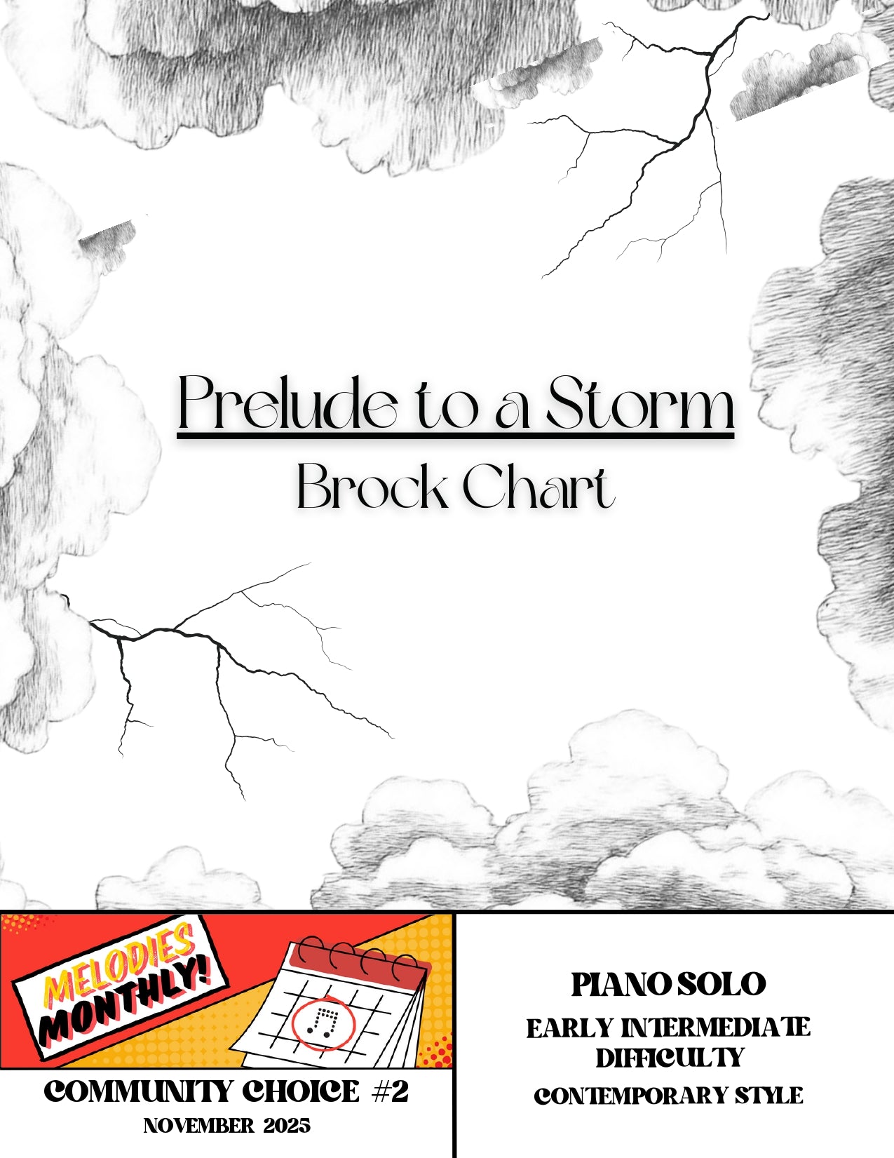 Prelude to a Storm | Contemporary Piece for Solo Piano (Early Intermediate)