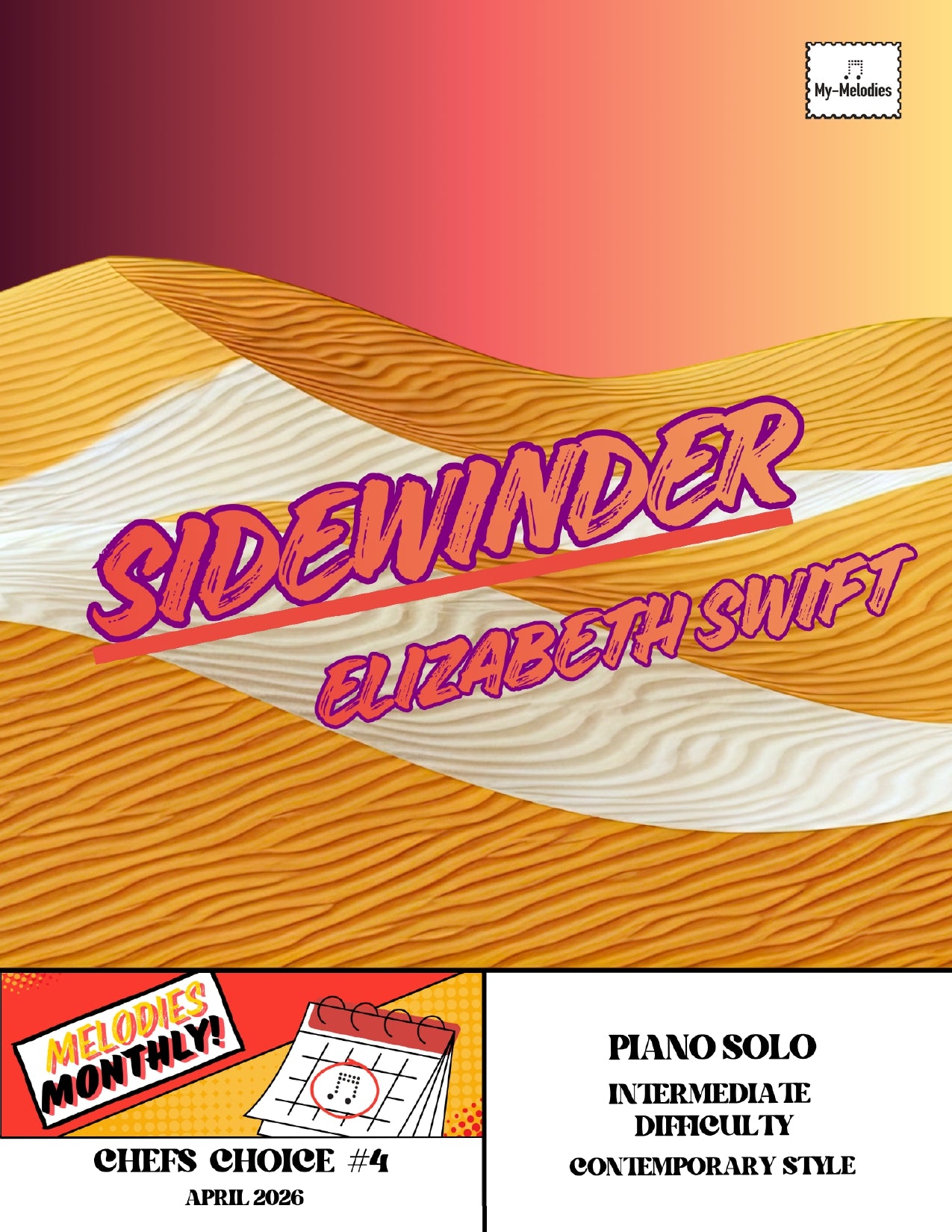 Sidewinder | Contemporary Piece for Solo Piano (Intermediate)