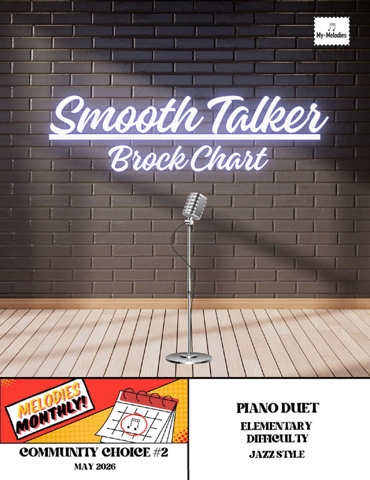 Smooth Talker | Duet for Student and Teacher in a Jazz Style (Elementary)
