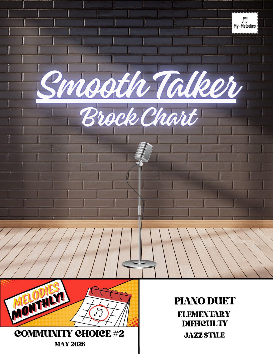 Smooth Talker | Duet for Student and Teacher in a Jazz Style (Elementary)