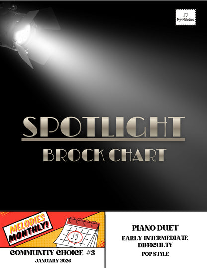 Spotlight | Pop Duet for Two Students (Early Intermediate)