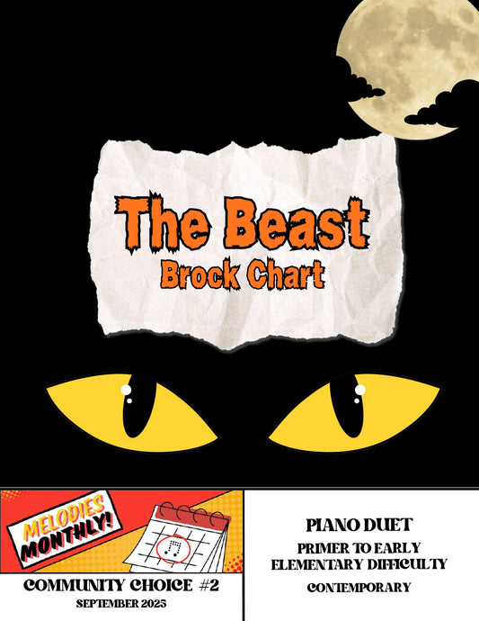 The Beast | Contemporary Halloween Duet for Student and Teacher (Primer)