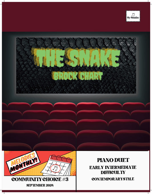 The Snake | Contemporary Halloween Duet for Two Students (Early Intermediate)