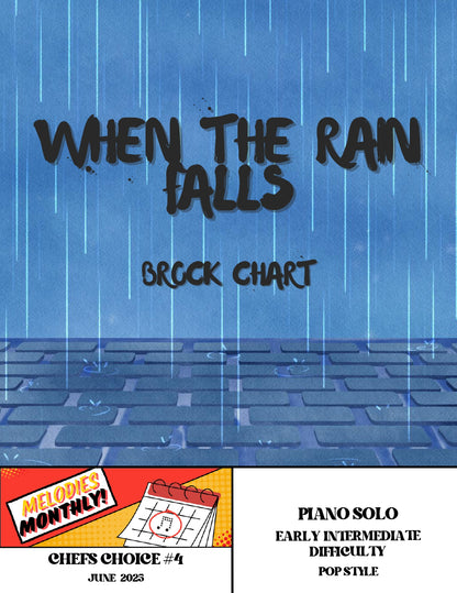 When the Rain Falls | Pop Piece for Solo Piano (Early Intermediate)